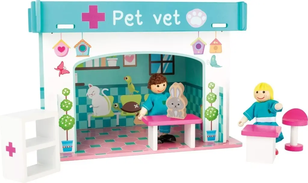 Maison de poupée Clinique Vétérinaire