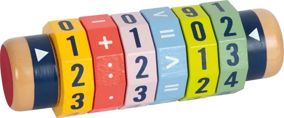 Calculatrice en bois 1x1 « Educate »