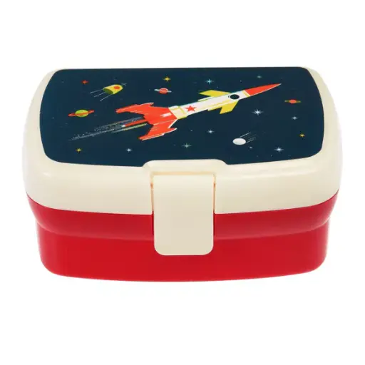 Boîte à lunch avec plateau - Âge spatial