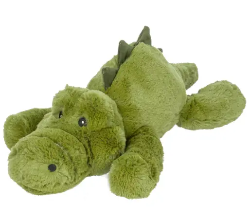 Bouillotte peluche crocodile
