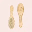 Brosse à cheveux bébé en bambou et poils de chèvre