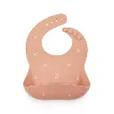 Bavoir en silicone Shayan - Cerise (Pêche)