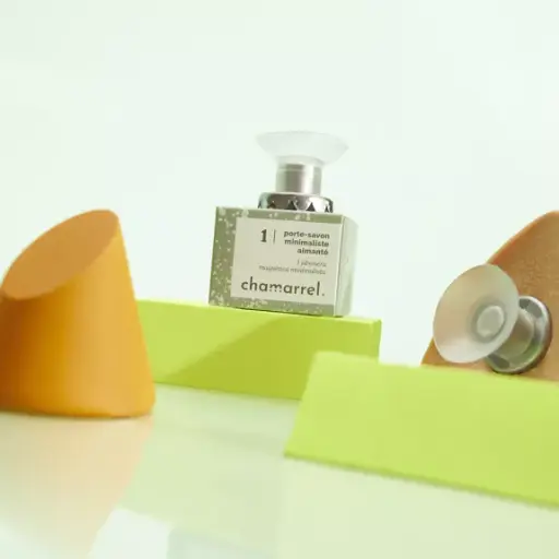 [PSMTZD-FR-BO] Porte-savon ventouse aimanté français - BoîteX1