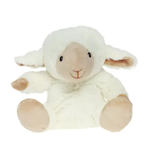 [2PELM] Bouillotte peluche mouton