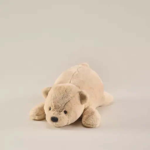 [BE-M-103-BE] Peluche Petit Ours Beige Foncé 16" 40cm