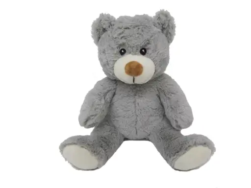 [2PELOG] Bouillotte peluche ours gris