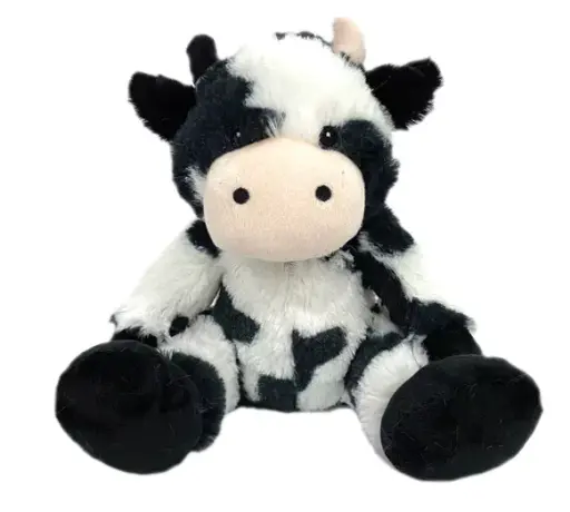 [2PELV] Bouillotte peluche vache