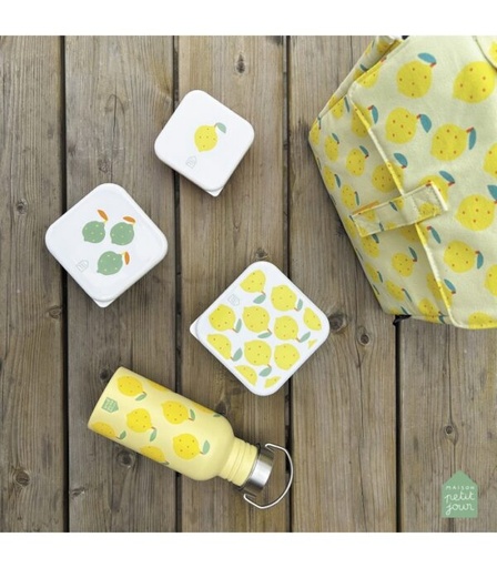 [CI994P] Set de 3 Lunch Box Citrons