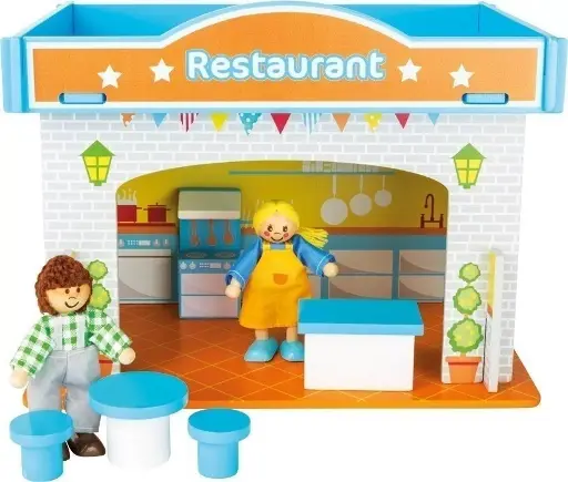 [10852] Maison de poupée Restaurant