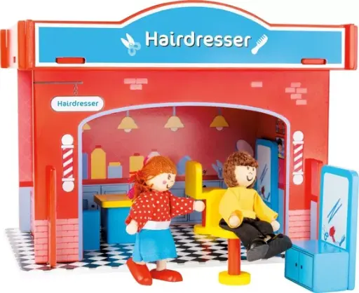 [10856] Maison de poupée Salon de coiffure