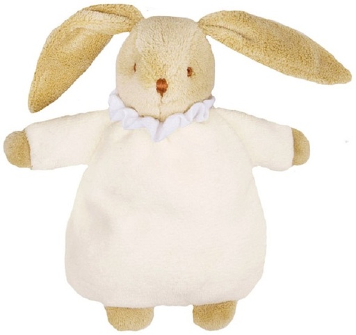[V6341 13] Lapin Nid d'Ange Doudou Hochet (20cm): Ivoire